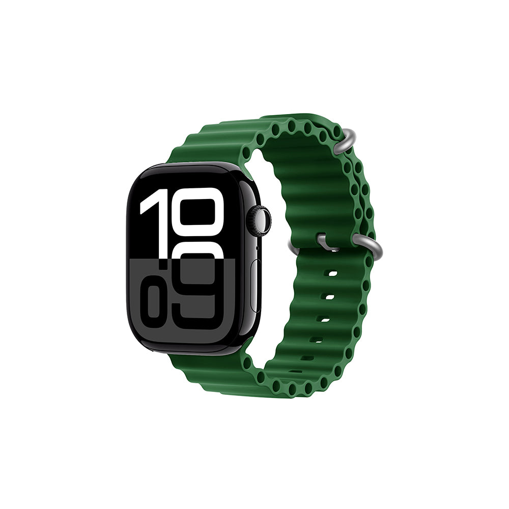 Apple Watch 44mm Zore KRD-75 Silikon Kordon Kırmızı