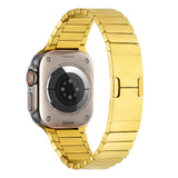 Apple Watch 44mm Zore KRD-82 Metal Kordon Siyah