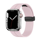 Apple Watch 44mm Zore KRD-84 Silikon Kordon Pembe