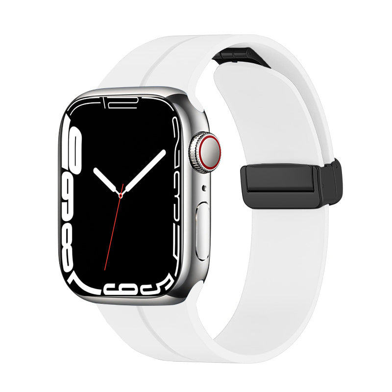 Apple Watch 44mm Zore KRD-84 Silikon Kordon Beyaz