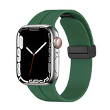 Apple Watch 44mm Zore KRD-84 Silikon Kordon Derin Mor