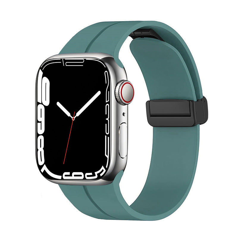Apple Watch 44mm Zore KRD-84 Silikon Kordon Yeşil