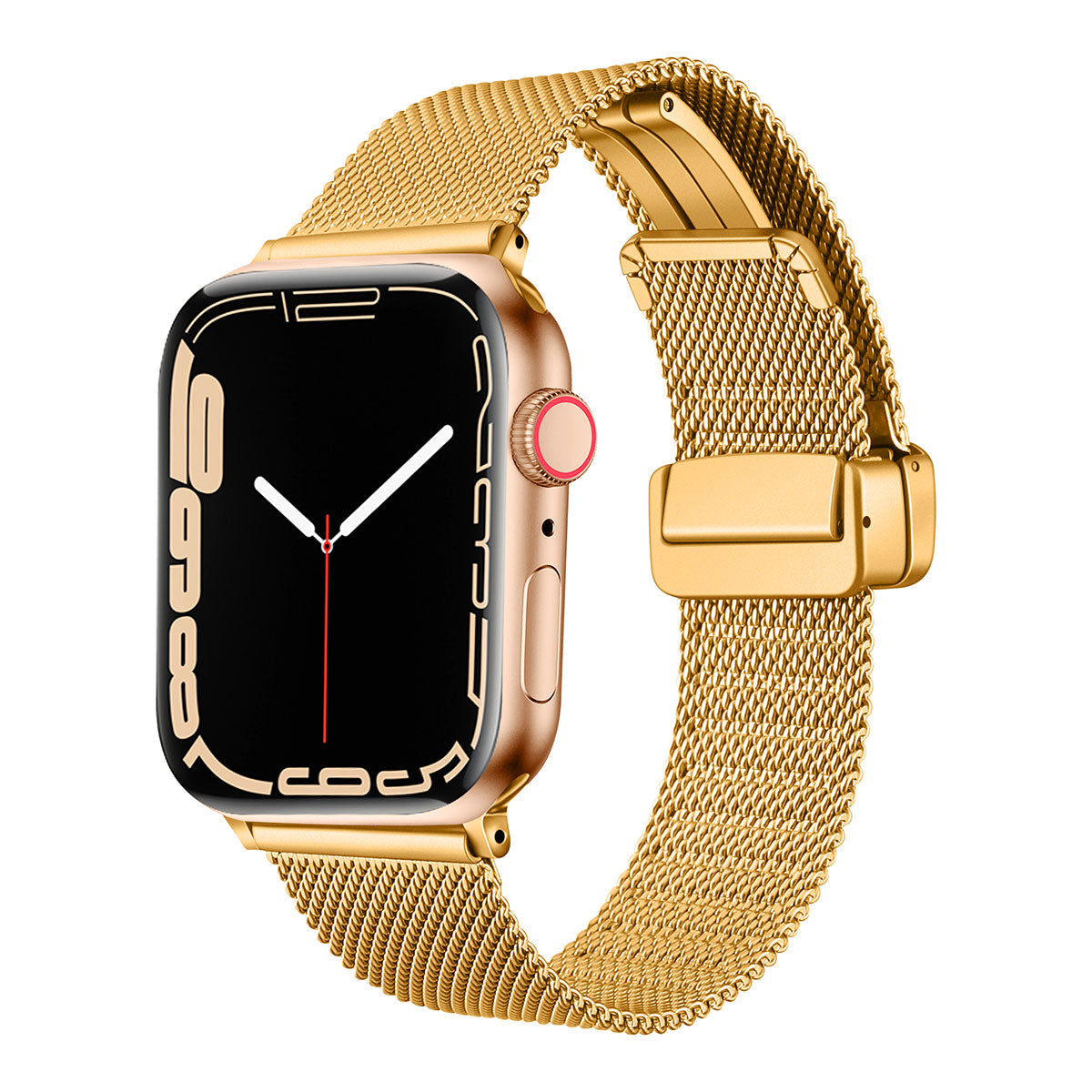 Apple Watch 44mm Zore KRD-85 Metal Kordon Gümüş