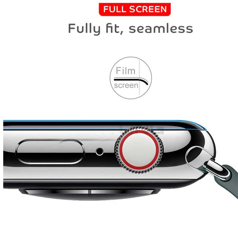 Apple Watch 44mm Zore Narr Tpu Body Ekran Koruyucu Renksiz