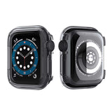 Apple Watch 44mm Zore Watch Gard 03 Kasa Koruyucu Siyah