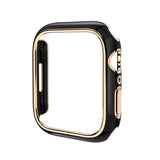 Apple Watch 44mm Zore Watch Gard 06 Sert PC Koruyucu Siyah