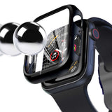 Apple Watch 44mm Zore Watch Gard Ekran Koruyucu Siyah
