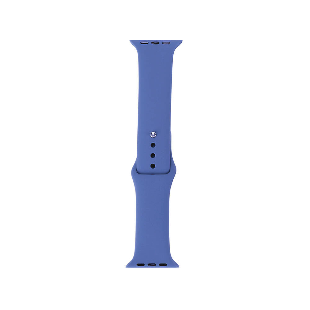 Apple Watch 7 41mm Band Serisi Klasik Kordon Silikon Strap Kayış İce Sea Blue