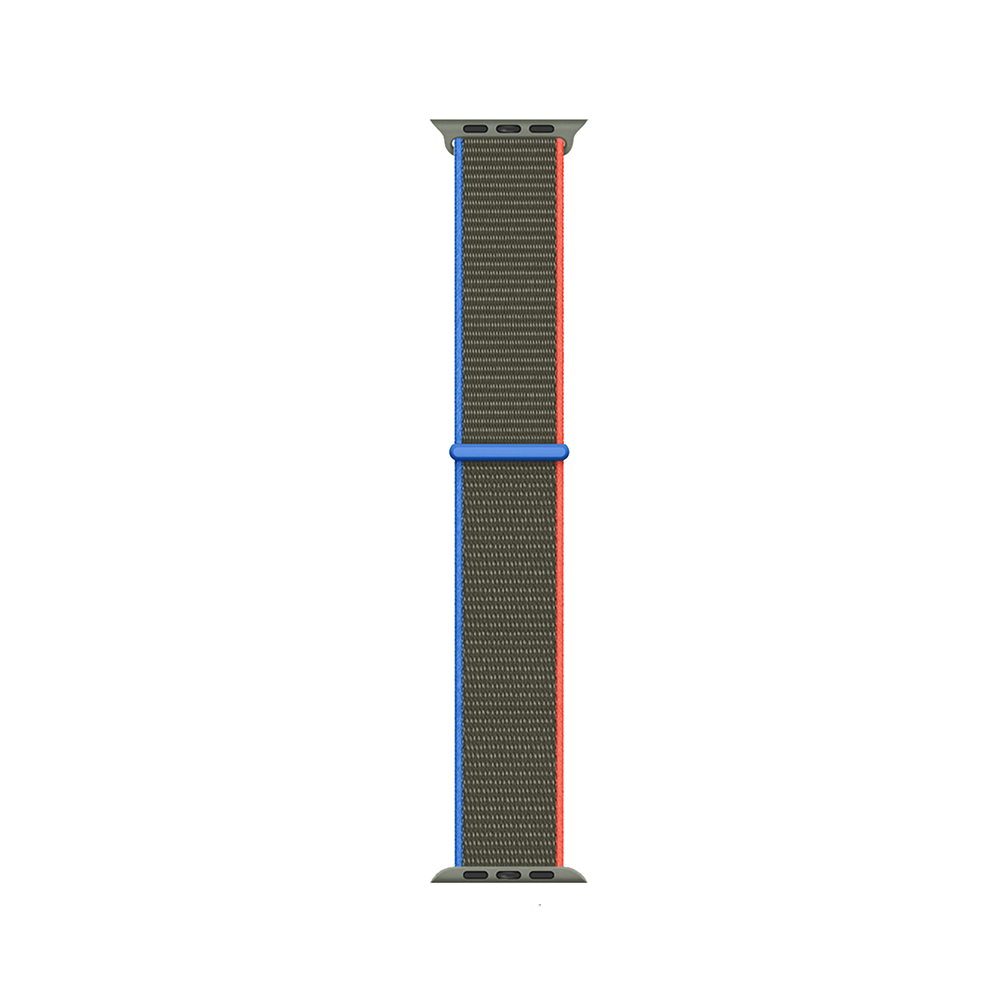Apple Watch 7 41mm Kordon Band-03 Serisi Hasır Strap Kayış Olive