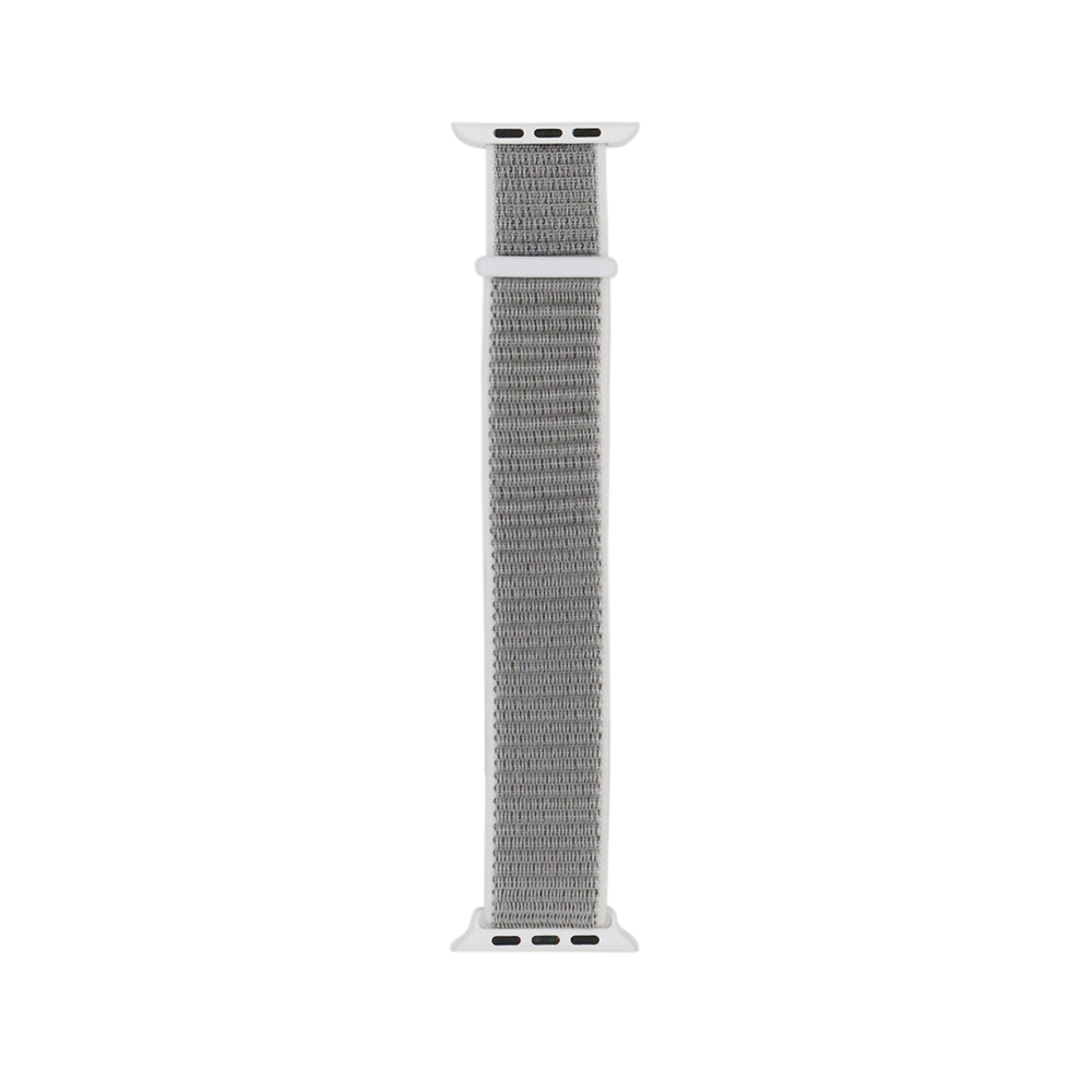 Apple Watch 7 41mm Kordon Band-03 Serisi Hasır Strap Kayış Seashell