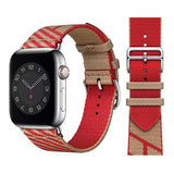 Apple Watch 7 41mm KRD-51 Hasır Kordon NO1