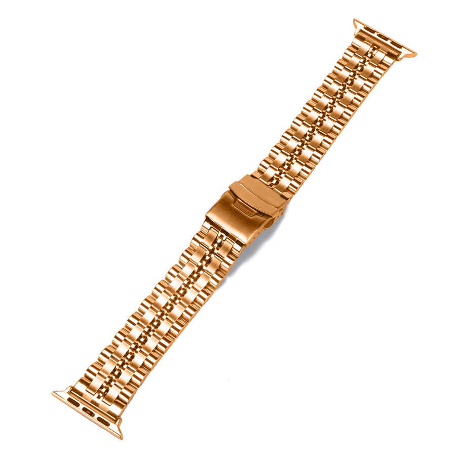 Apple Watch 7 41mm KRD-54 Metal Kordon Rose Gold
