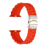 Apple Watch 7 41mm KRD-72 Silikon Kordon Gri