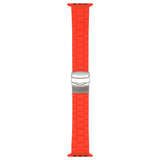 Apple Watch 7 41mm KRD-72 Silikon Kordon Gri