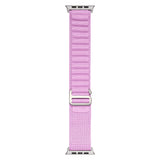 Apple Watch 7 41mm Zore Band-74 Hasır Kordon Lila