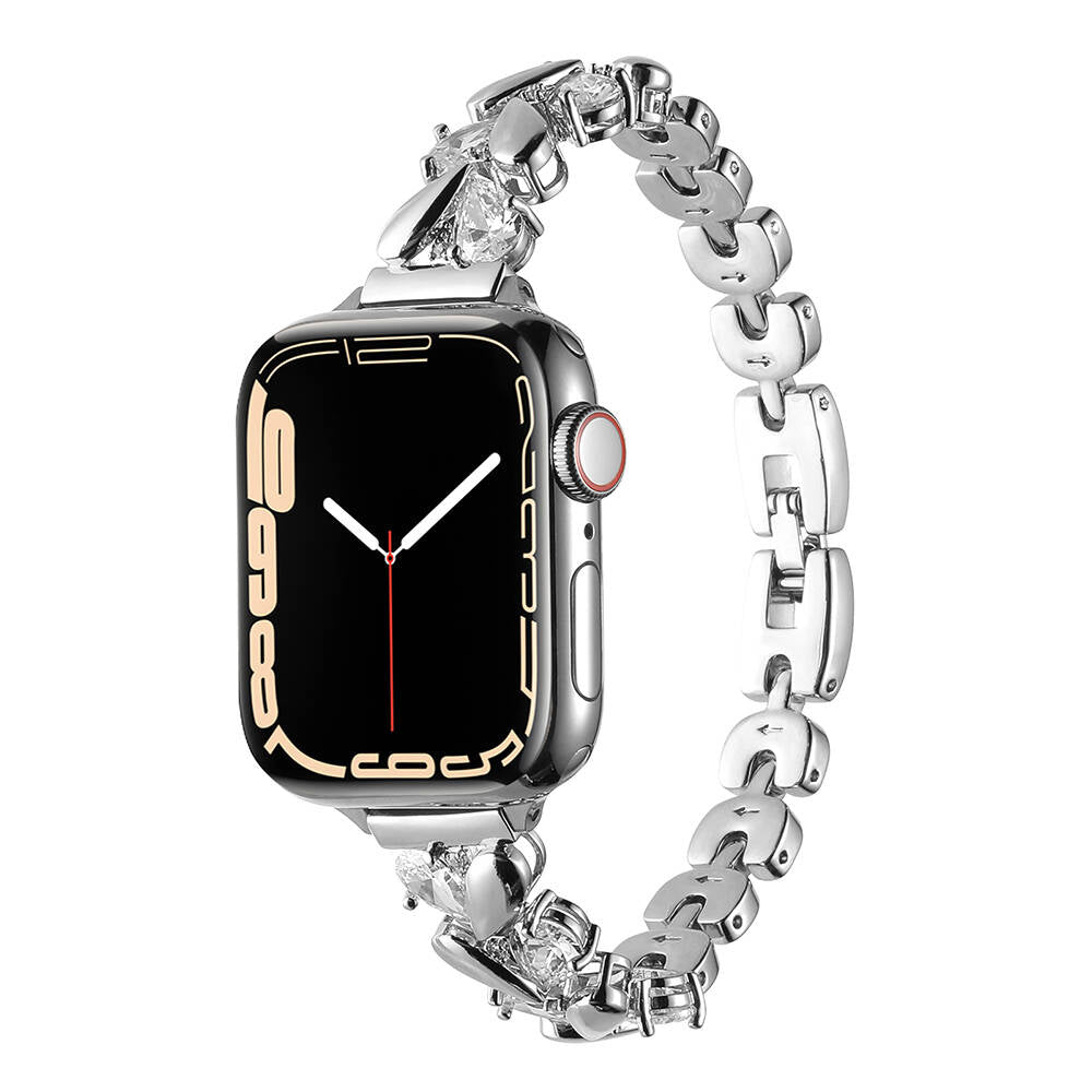 Apple Watch 7 41mm Zore KRD-103 Metal Kordon Gold