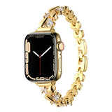 Apple Watch 7 41mm Zore KRD-103 Metal Kordon Gold