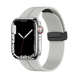 Apple Watch 7 41mm Zore KRD-84 Silikon Kordon Starlight
