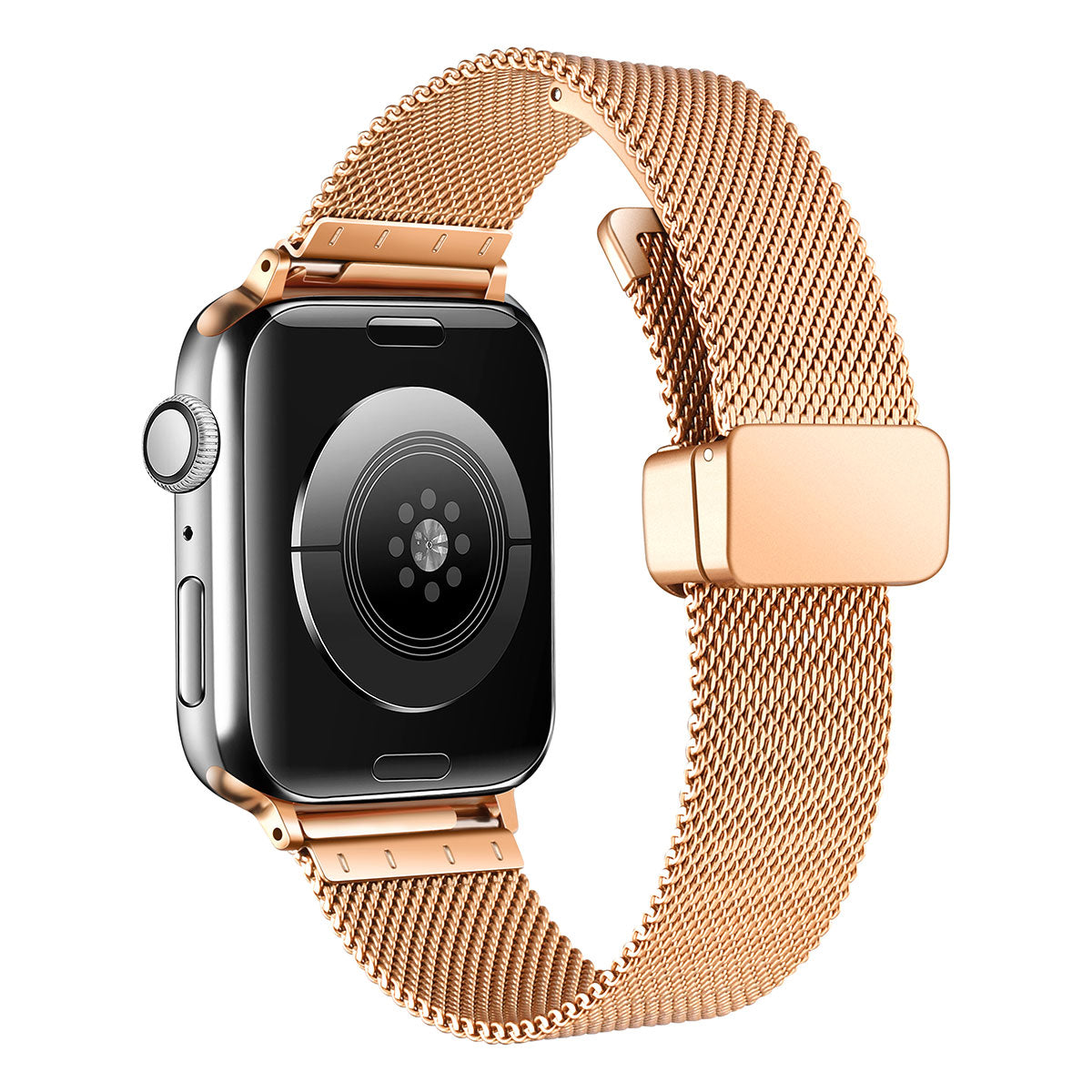Apple Watch 7 41mm Zore KRD-85 Metal Kordon Siyah