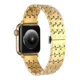 Apple Watch 7 41mm Zore KRD-86 Metal Kordon Gold