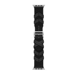 Apple Watch 7 41mm Zore KRD-97 Sarmal Örgü Tasarımlı Kordon Kırmızı