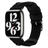 Apple Watch 7 41mm Zore KRD-97 Sarmal Örgü Tasarımlı Kordon Kırmızı