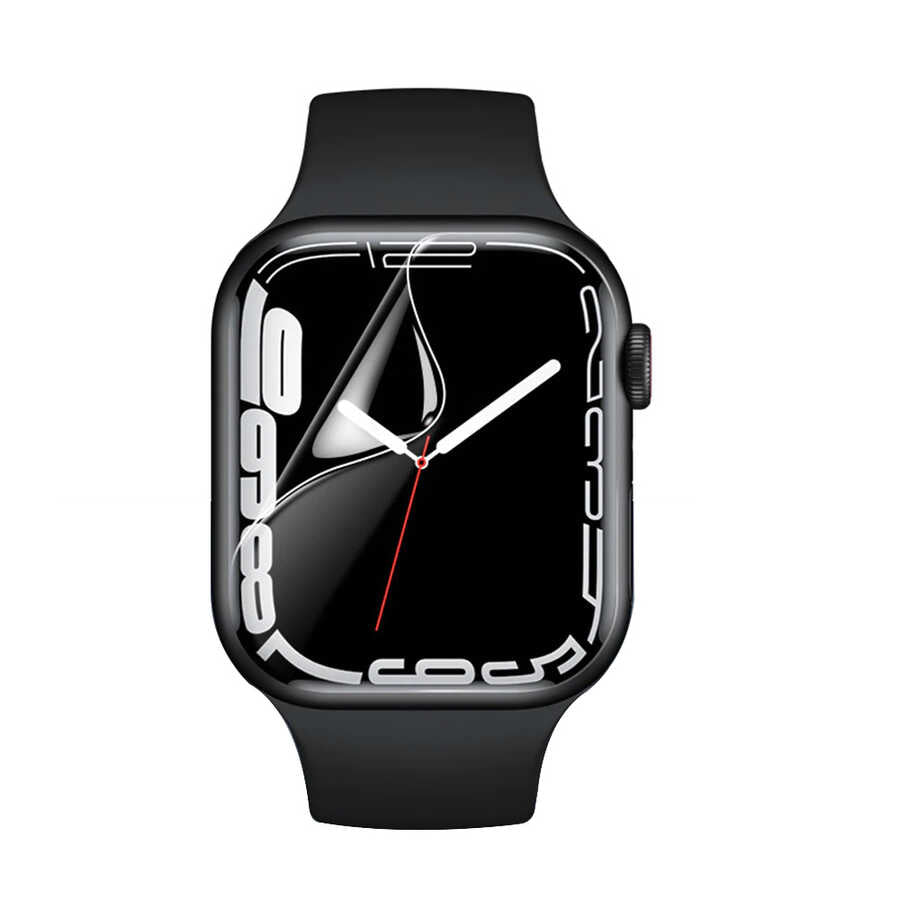 Apple Watch 7 41mm Zore Narr Tpu Body Ekran Koruyucu Renksiz