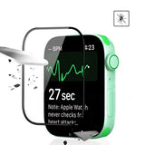 Apple Watch 7 41mm Zore PMMA Pet Saat Ekran Koruyucu Siyah