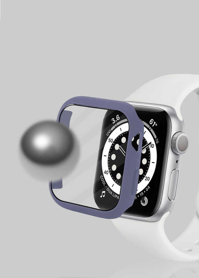 Apple Watch 7 41mm Zore Watch Gard 01 Ekran Koruyucu Beyaz