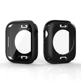 Apple Watch 7 45mm 360 Derece Korumalı Kasa ve Ekran Koruyucu Zore Watch Gard 12 Pembe