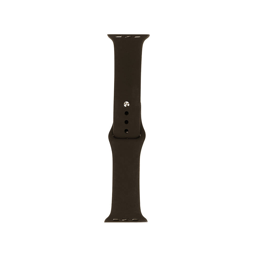 Apple Watch 7 45mm Band Serisi Klasik Kordon Silikon Strap Kayış Olive Green