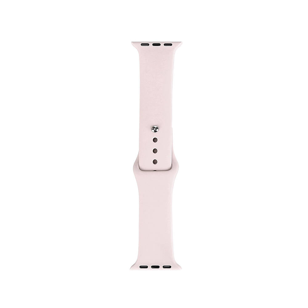 Apple Watch 7 45mm Band Serisi Klasik Kordon Silikon Strap Kayış Silt