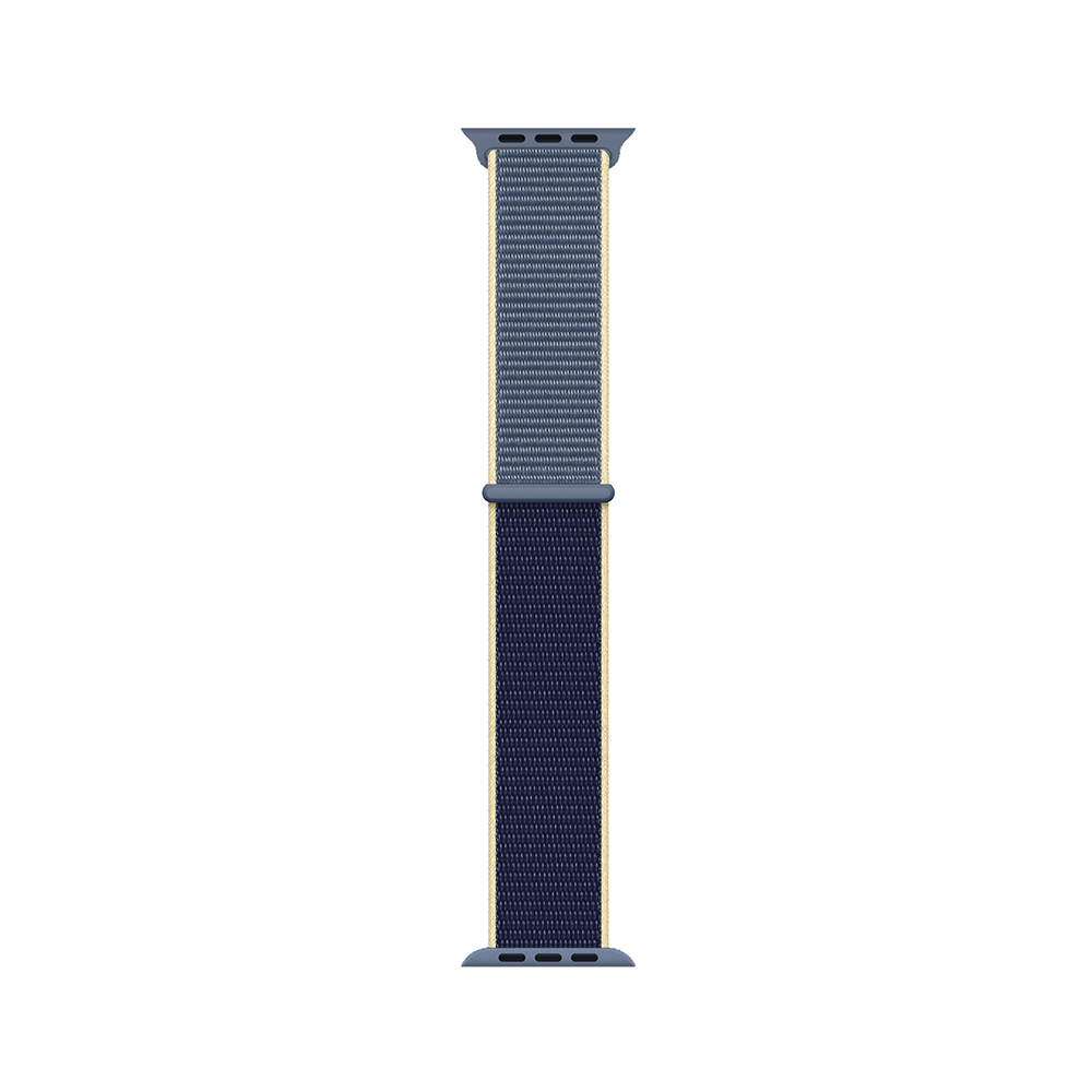 Apple Watch 7 45mm Kordon Band-03 Serisi Hasır Strap Kayış Alaskan Blue