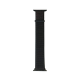 Apple Watch 7 45mm Kordon Band-03 Serisi Hasır Strap Kayış Siyah