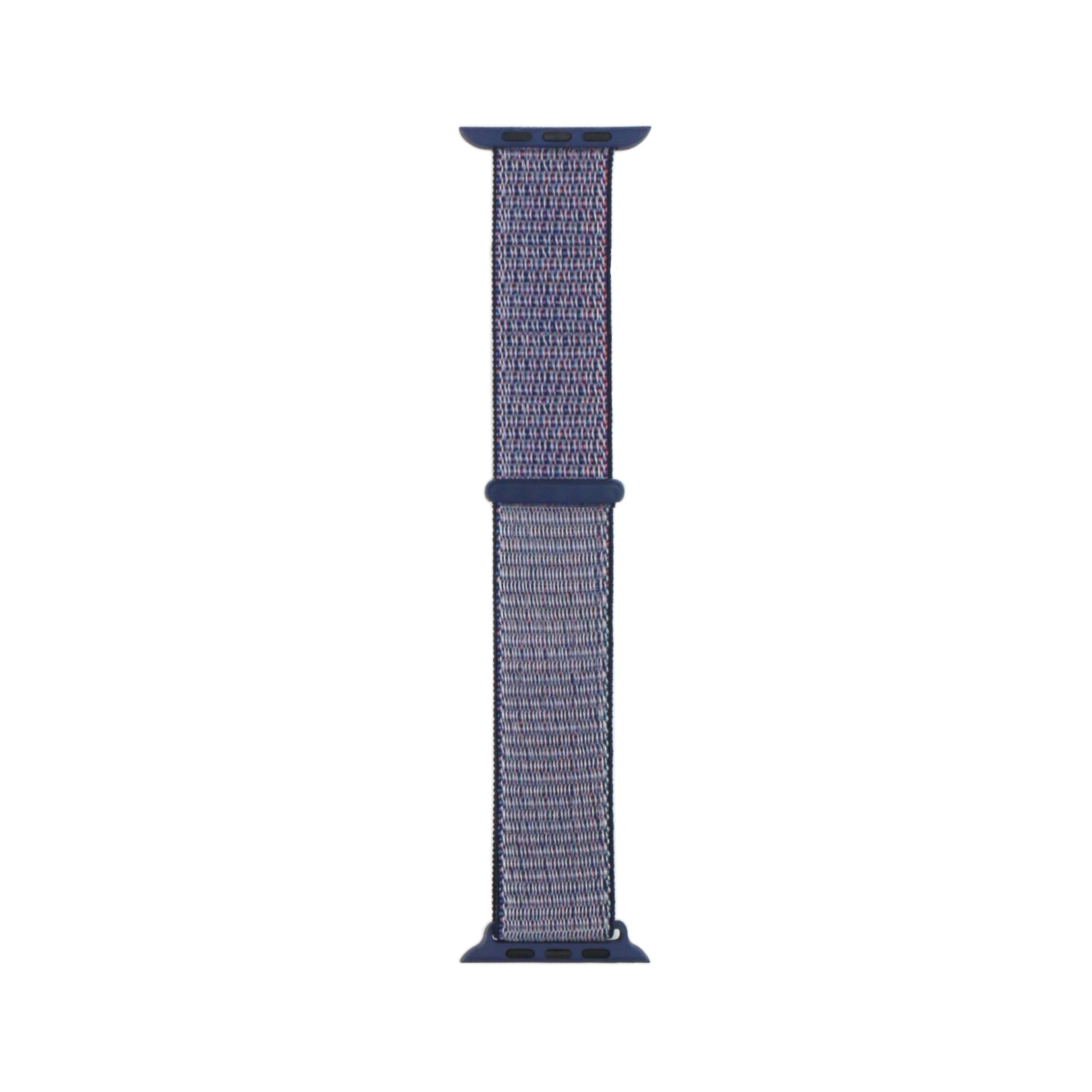 Apple Watch 7 45mm Kordon Band-03 Serisi Hasır Strap Kayış Fidnight Blue