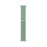 Apple Watch 7 45mm Kordon Band-03 Serisi Hasır Strap Kayış Marin Yeşil