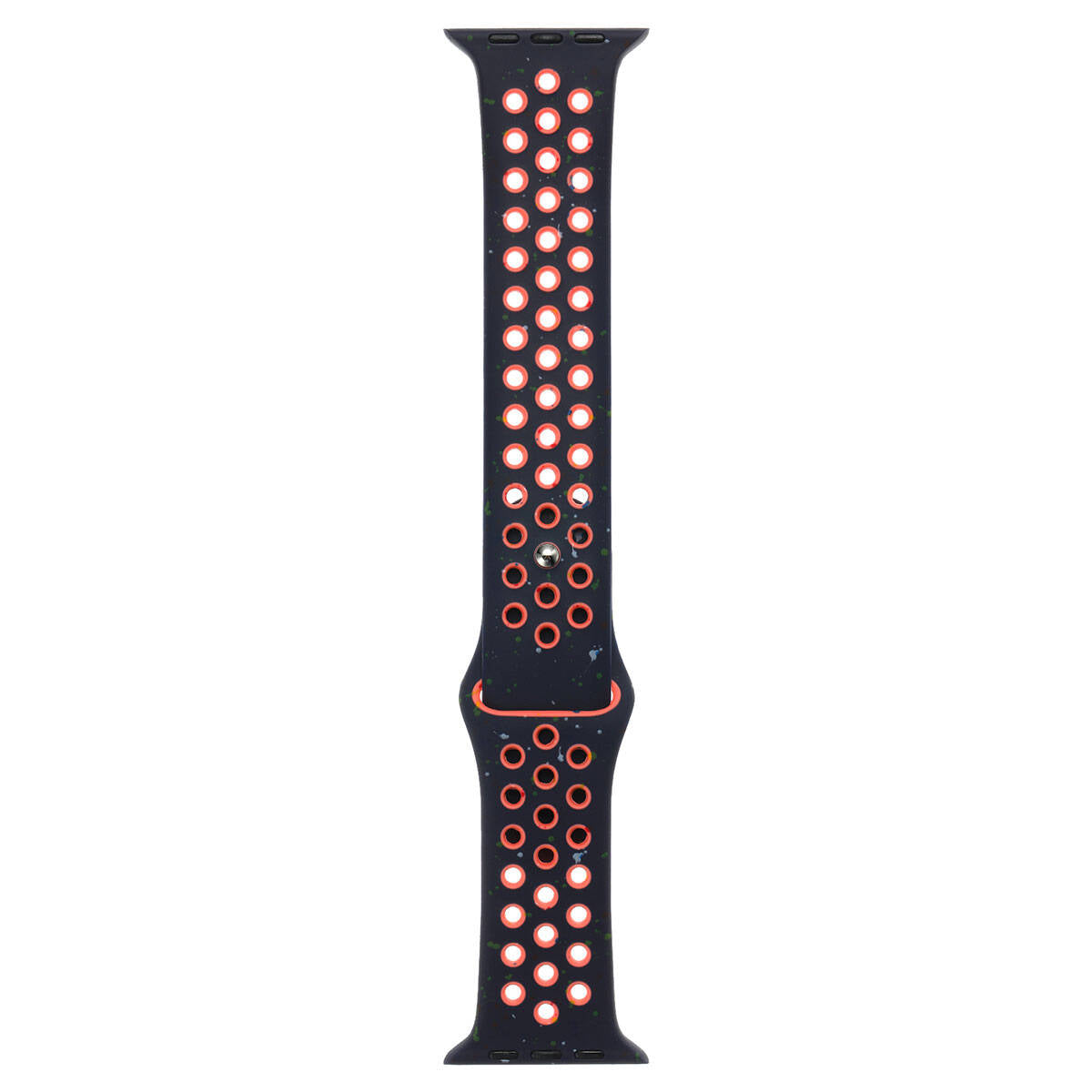 Apple Watch 7 45mm Kordon Yeni Seri 2023 KRD-02 Silikon Strap Kayış Krem
