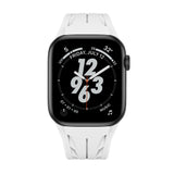 Apple Watch 7 45mm KRD-127 Metal Tokalı Silikon Kordon Turuncu