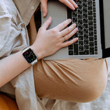 Apple Watch 7 45mm KRD-63 Metal Kordon Siyah