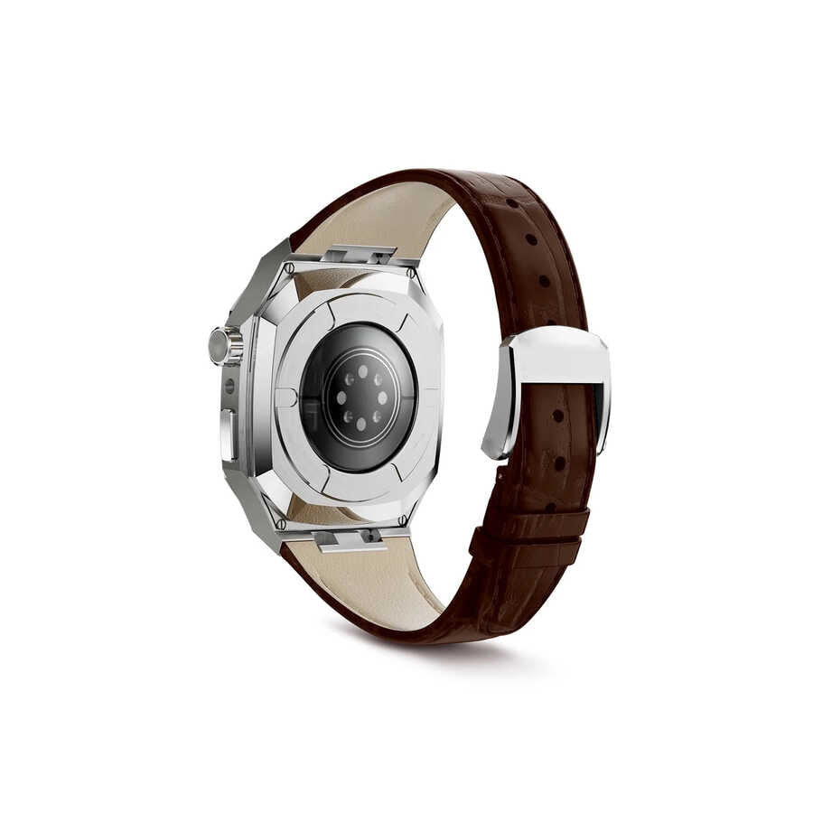 Apple Watch 7 45mm KRD-67 Kordon Yeşil-Gold
