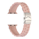 Apple Watch 7 45mm KRD-72 Silikon Kordon Pembe