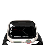 Apple Watch 7 45mm Sert PC Kasa ve Privacy Hayalet Ekran Koruyucu Zore Watch Gard 32 Siyah
