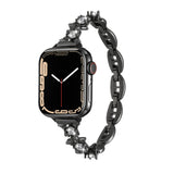 Apple Watch 7 45mm Zore KRD-104 Metal Kordon Gümüş