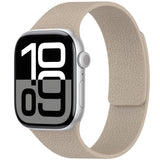 Apple Watch 7 45mm Zore KRD-136 Kabartma Desenli Silikon Kordon Cocao