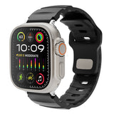 Apple Watch 7 45mm Zore KRD-143 Silikon Kordon Turuncu