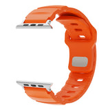 Apple Watch 7 45mm Zore KRD-143 Silikon Kordon Sarı