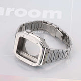 Apple Watch 7 45mm Zore KRD-64 Metal Kordon Siyah
