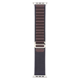 Apple Watch 7 45mm Zore KRD-74 Hasır Kordon Koyu Mor