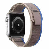 Apple Watch 7 45mm Zore KRD-77 Hasır Kordon Beyaz-Sarı