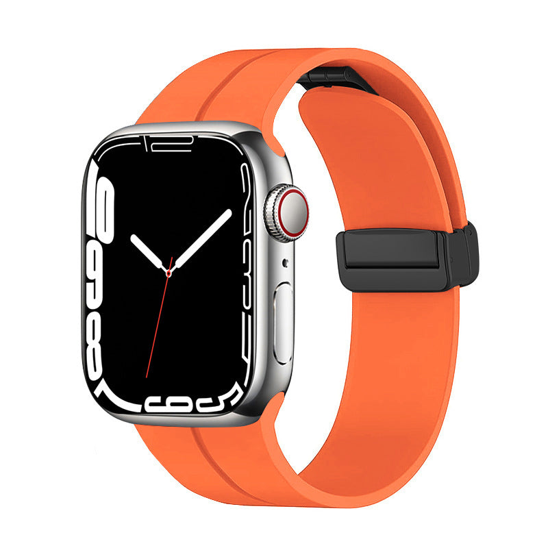 Apple Watch 7 45mm Zore KRD-84 Silikon Kordon Yeşil